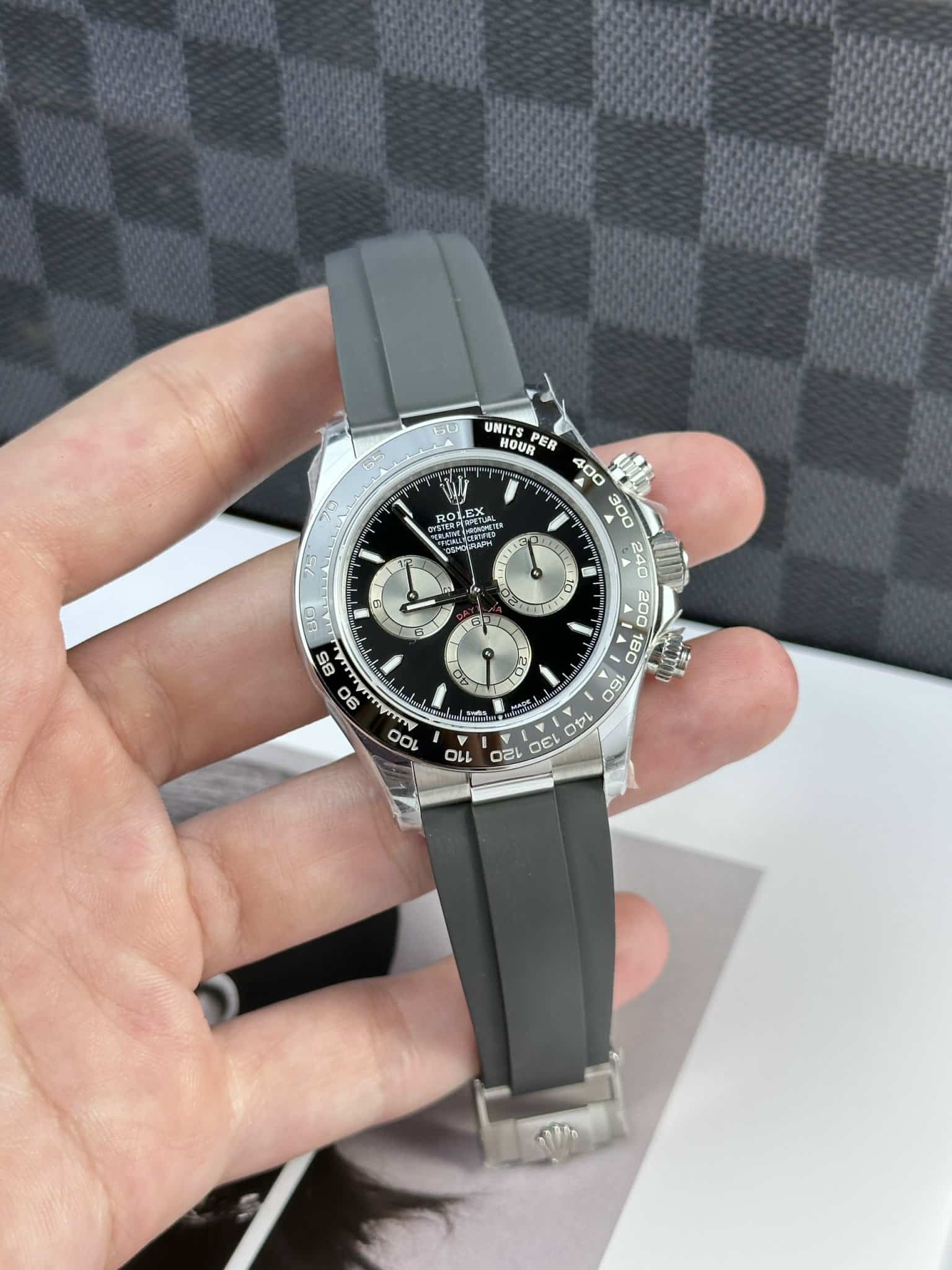 Superclone Rolex Daytona 40 mm black Dial 126519LN - gallery