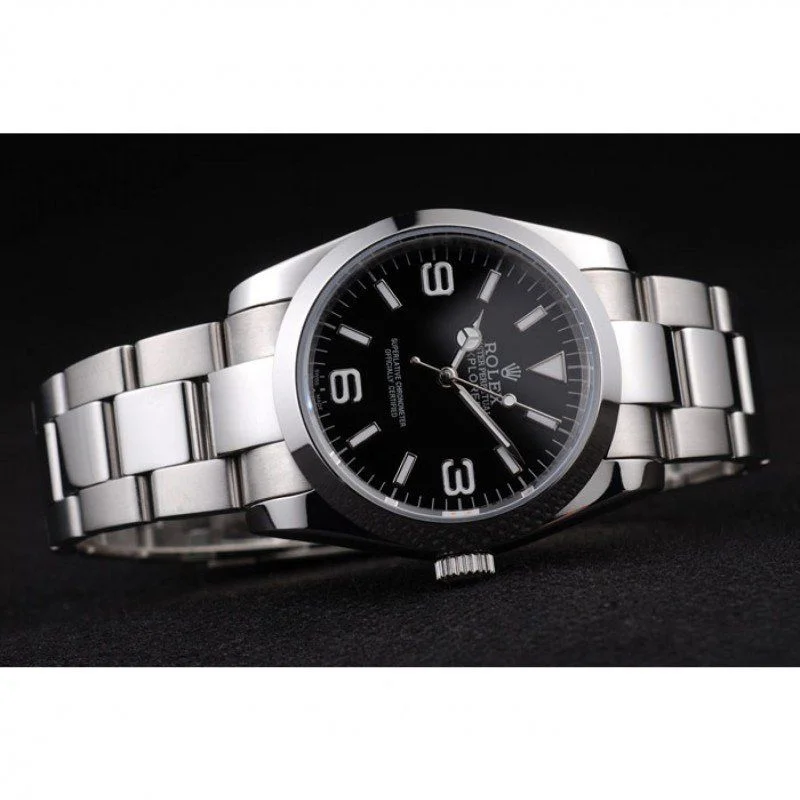 Rolex Explorer 36mm Black Dial 98087 - gallery