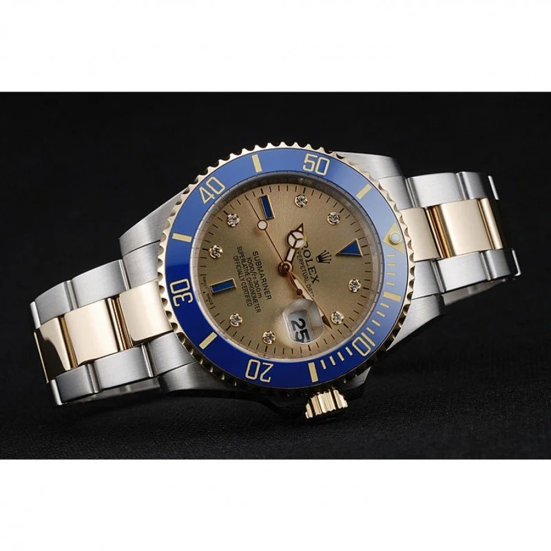Rolex Submariner 42mm Gold Dial rl55 - gallery