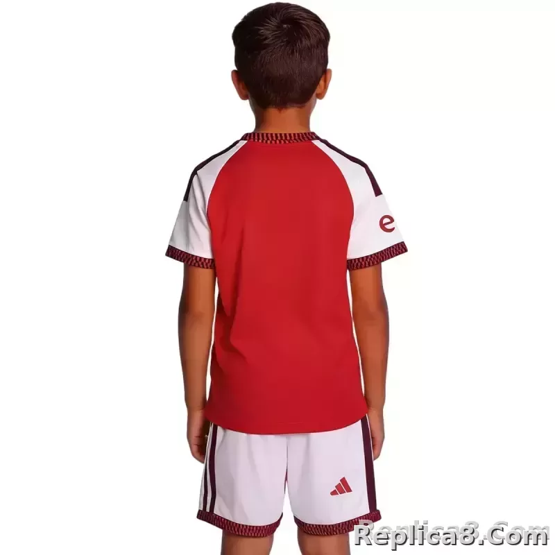 26-27 Arsenal Home Soccer Kids Kit Jersey+Shorts - detail