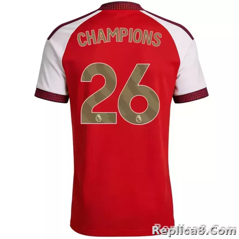 26-27 Arsenal adidas Premier League Champions Home Shirt