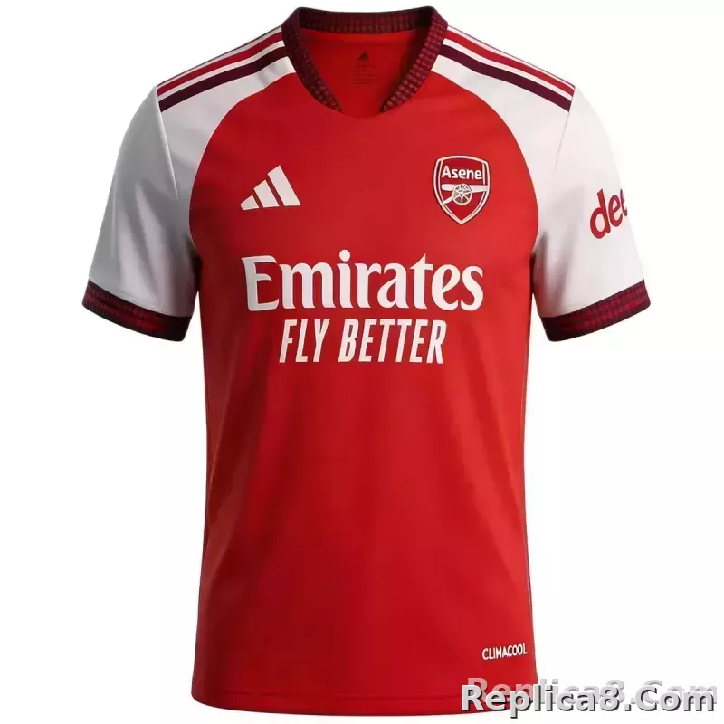 26-27 Arsenal adidas Premier League Champions Home Shirt - detail