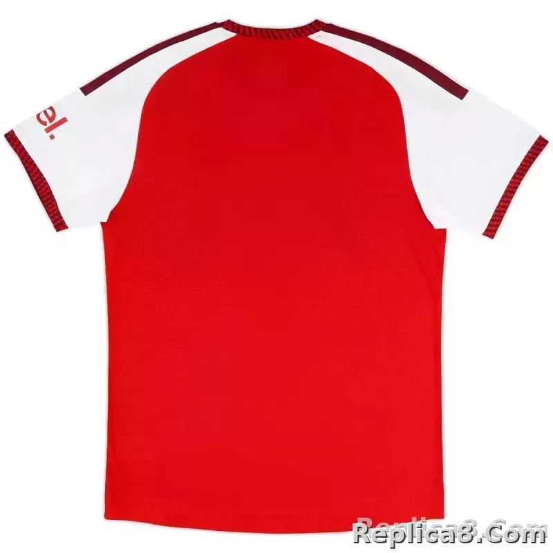 26-27 Arsenal adidas Premier League Champions Authentic Home Shirt - detail