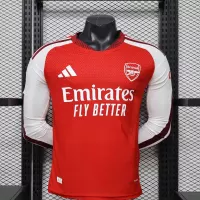 26-27 Arsenal Home Soccer Jersey Play Version Long Sleeve - view 1