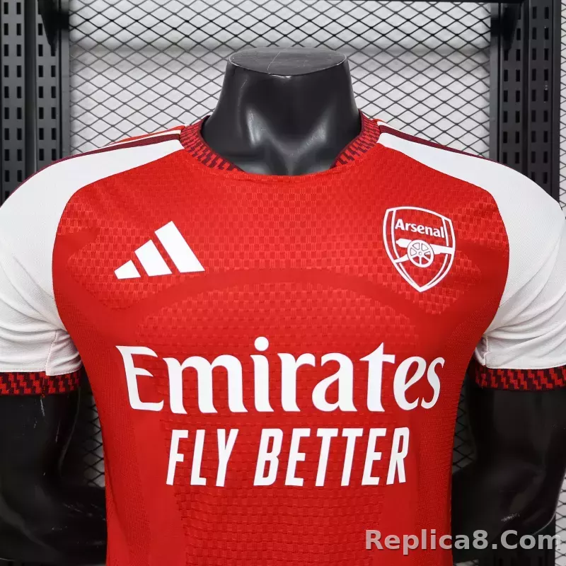 26-27 Arsenal Home Soccer Jersey Play Version - detail