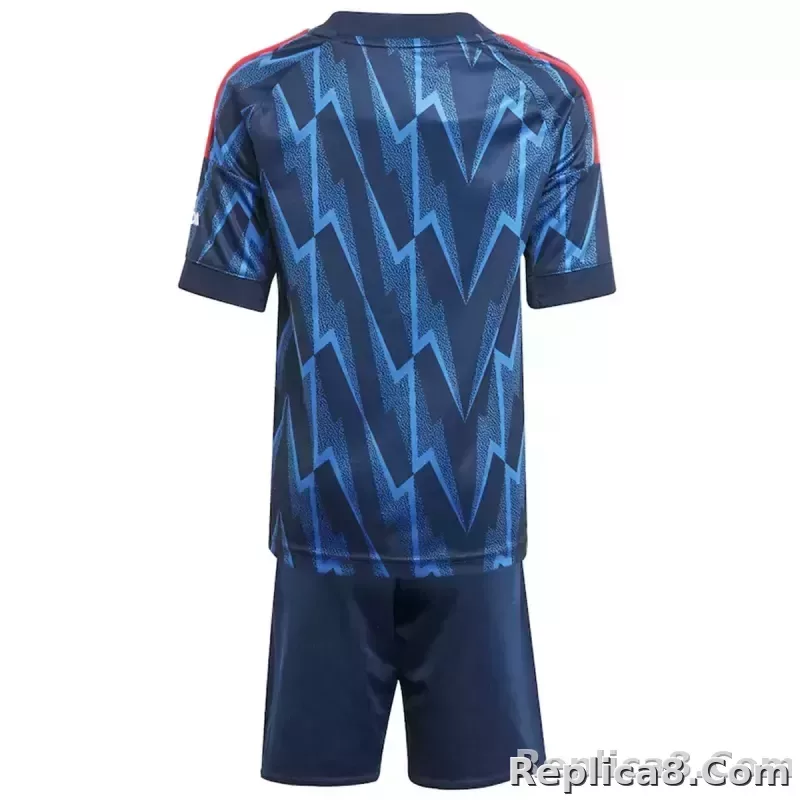 25-26 Arsenal Away Soccer Kids Kit Jersey+Shorts - detail