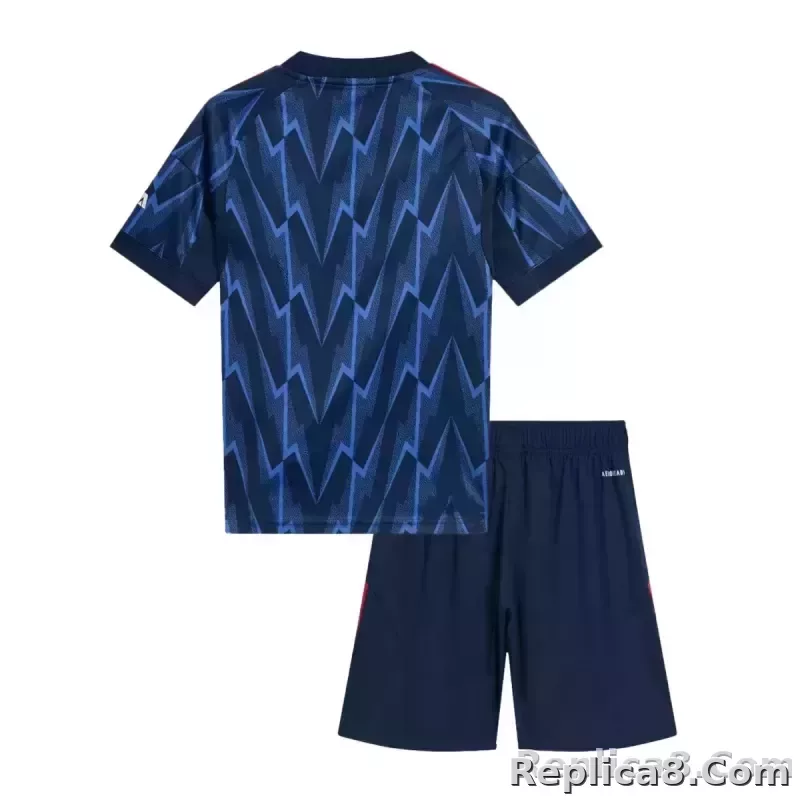 25-26 Arsenal Away Soccer Kids Kit Jersey+Shorts - detail
