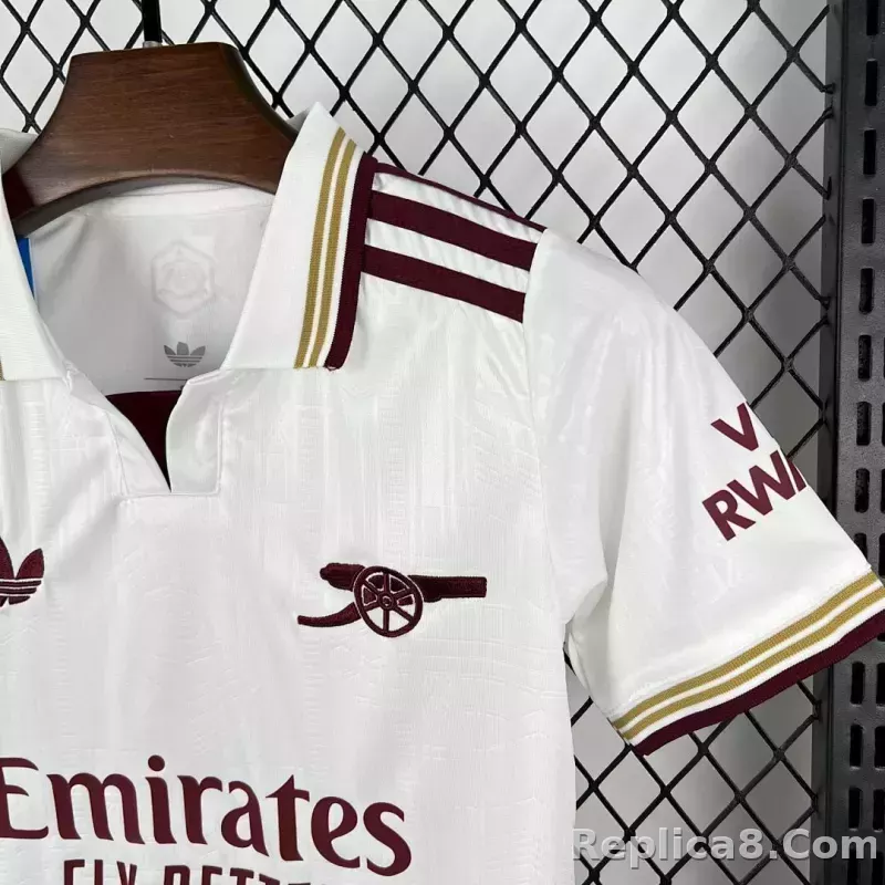 25-26 Arsenal Thid Away Soccer Kids Kit Jersey+Shorts - detail