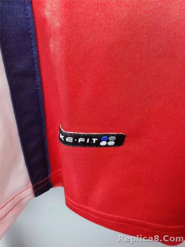 1998-1999 Arsenal Home Retro Version Jersey Long Sleeve - detail