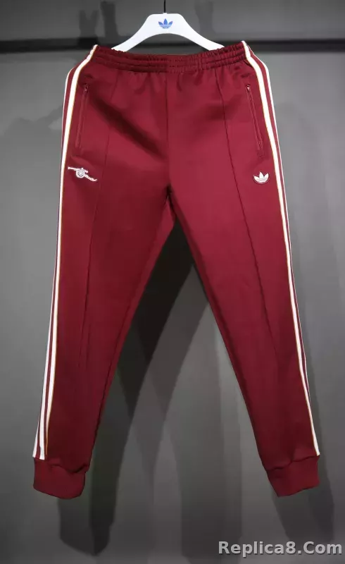 25-26 Arsenal Terrace Icons Track Training Tracksuit Kit(Jacket+Pants) Red - detail