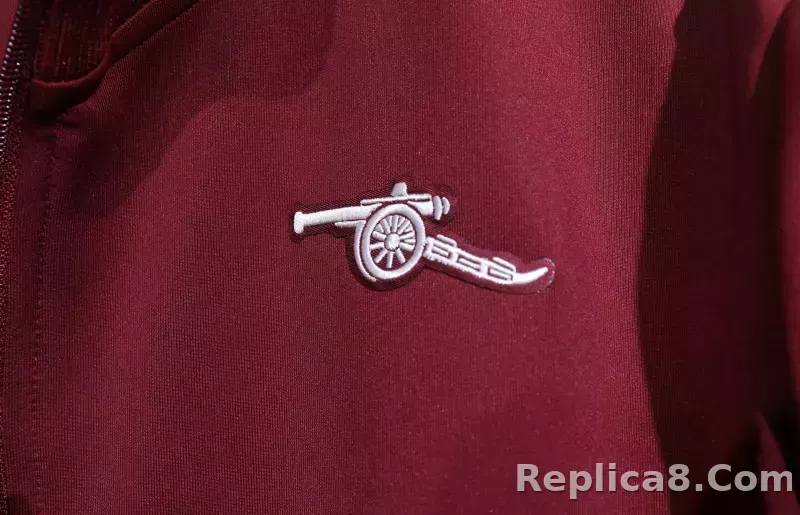 25-26 Arsenal Terrace Icons Track Training Tracksuit Kit(Jacket+Pants) Red - detail
