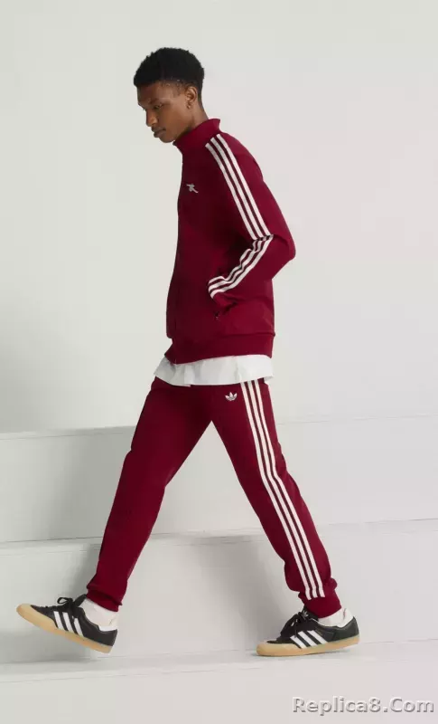 25-26 Arsenal Terrace Icons Track Training Tracksuit Kit(Jacket+Pants) Red - detail