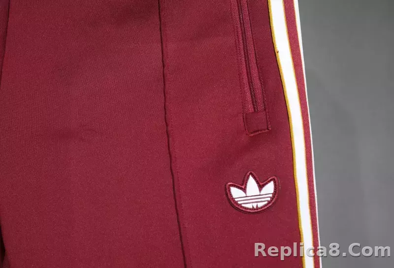 25-26 Arsenal Terrace Icons Track Training Tracksuit Kit(Jacket+Pants) Red - detail