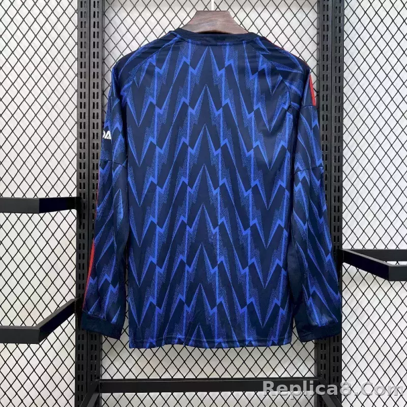 25-26 Arsenal Away Soccer Jersey Long Sleeve - detail