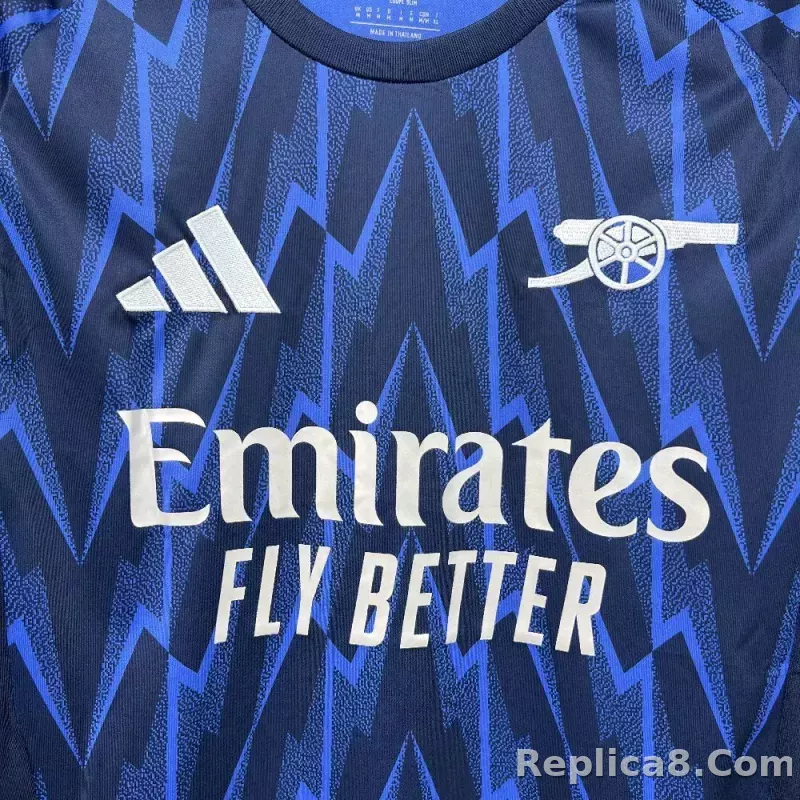 25-26 Arsenal Away Soccer Jersey Long Sleeve - detail