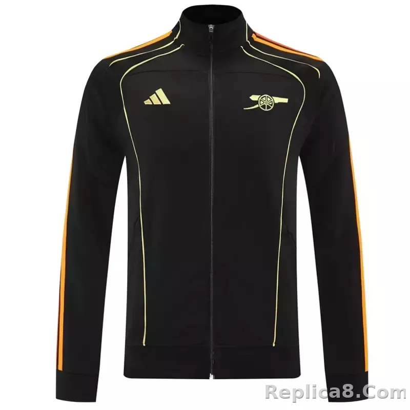 25-26 Arsenal Training Tracksuit Kit(Jacket+Pants) Black - detail