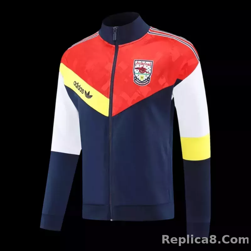 25-26 Arsenal Training Tracksuit Kit(Jacket+Pants) Navy&Red - detail
