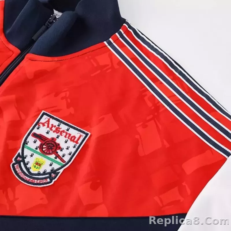 25-26 Arsenal Training Tracksuit Kit(Jacket+Pants) Navy&Red - detail