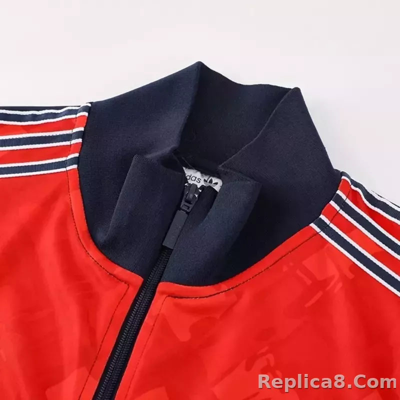 25-26 Arsenal Training Tracksuit Kit(Jacket+Pants) Navy&Red - detail