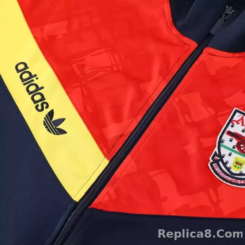 25-26 Arsenal Training Tracksuit Kit(Jacket+Pants) Navy&Red - detail