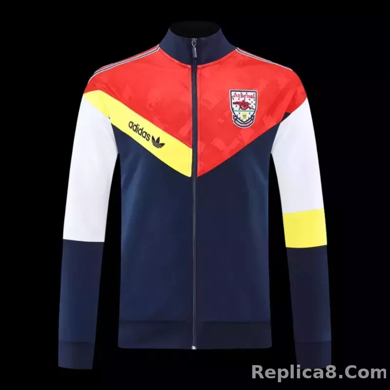 25-26 Arsenal Training Tracksuit Kit(Jacket+Pants) Navy&Red - detail