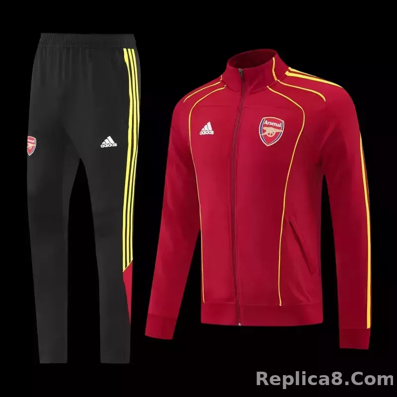 25-26 Arsenal Training Tracksuit Kit(Jacket+Pants) Red - detail