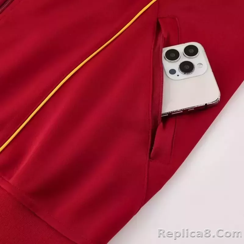 25-26 Arsenal Training Tracksuit Kit(Jacket+Pants) Red - detail