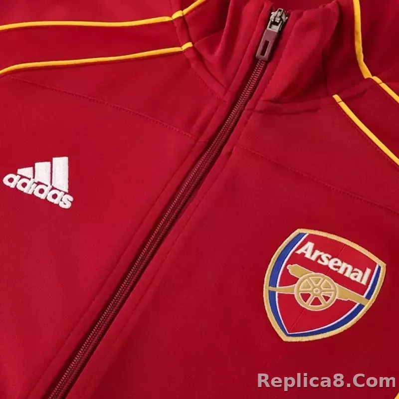25-26 Arsenal Training Tracksuit Kit(Jacket+Pants) Red - detail
