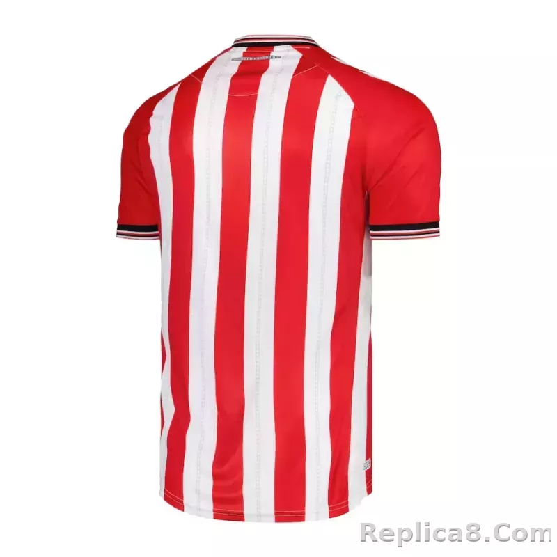 25-26 Sunderland Home Soccer Jersey - detail