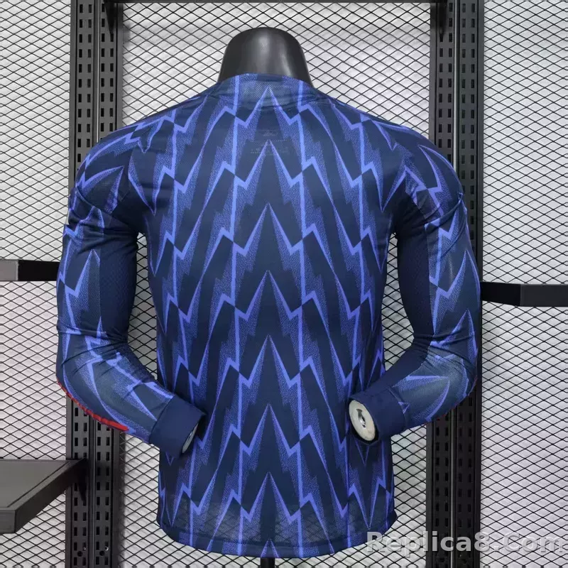 25-26 Arsenal Away Soccer Jersey Play Version Long Sleeve - detail