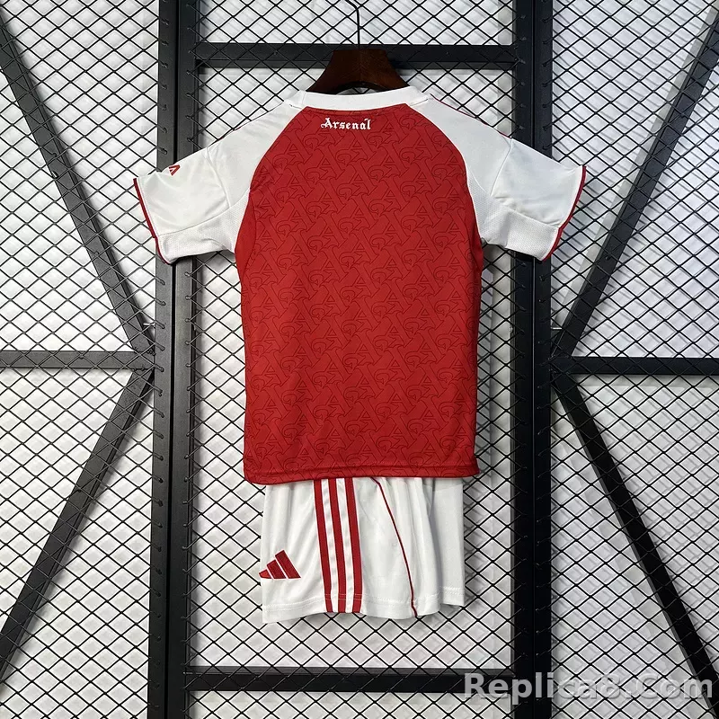 25-26 Arsenal Home Soccer Kids Kit Jersey+Shorts - detail