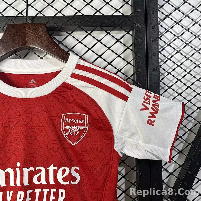 25-26 Arsenal Home Soccer Kids Kit Jersey+Shorts - detail
