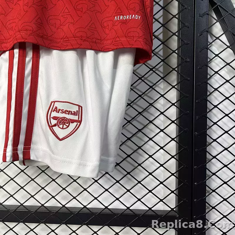 25-26 Arsenal Home Soccer Kids Kit Jersey+Shorts - detail
