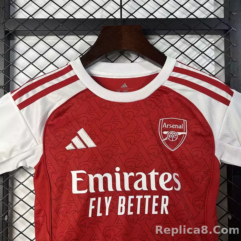 25-26 Arsenal Home Soccer Kids Kit Jersey+Shorts - detail