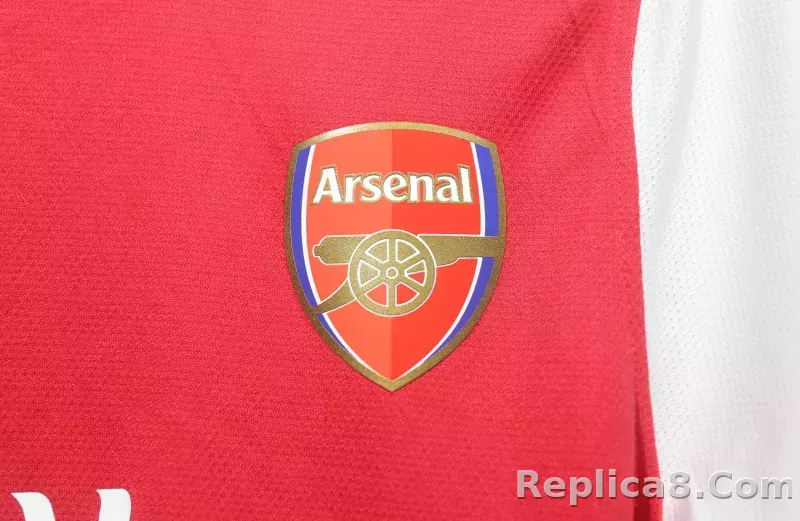 2012-13 Arsenal Home Retro Kit Vintage Shirt Player Edtion Long Sleeve - detail