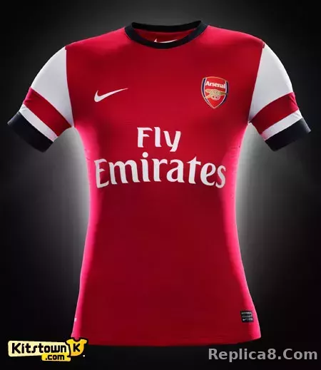 2012-13 Arsenal Home Retro Kit Vintage Shirt Player Edtion - detail