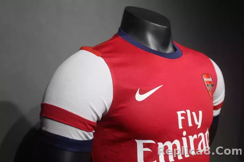 2012-13 Arsenal Home Retro Kit Vintage Shirt Player Edtion - detail