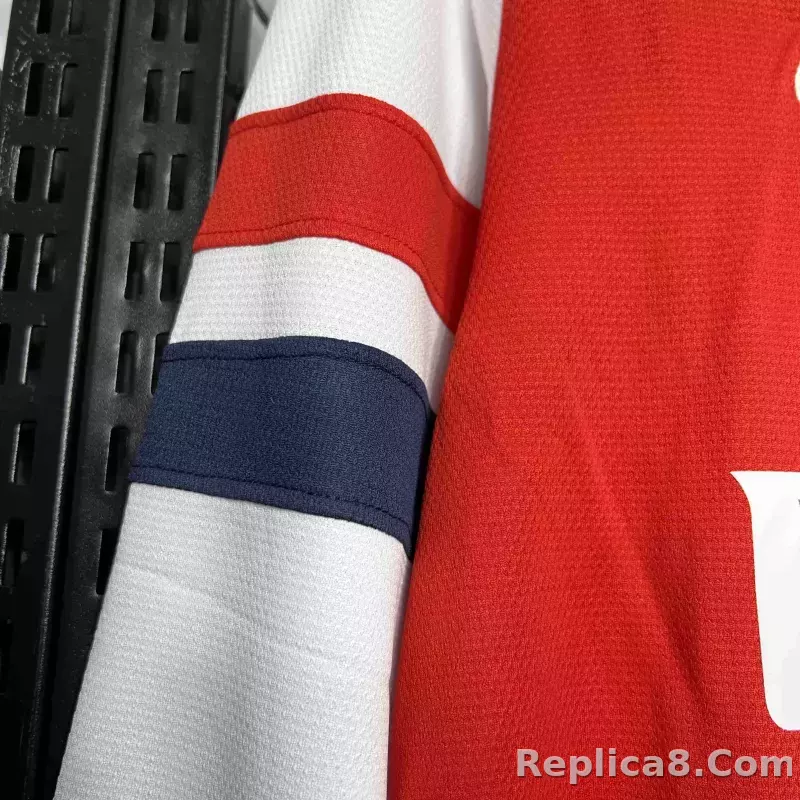 2012-13 Arsenal Home Retro Kit Vintage Shirt Long Sleeve - detail