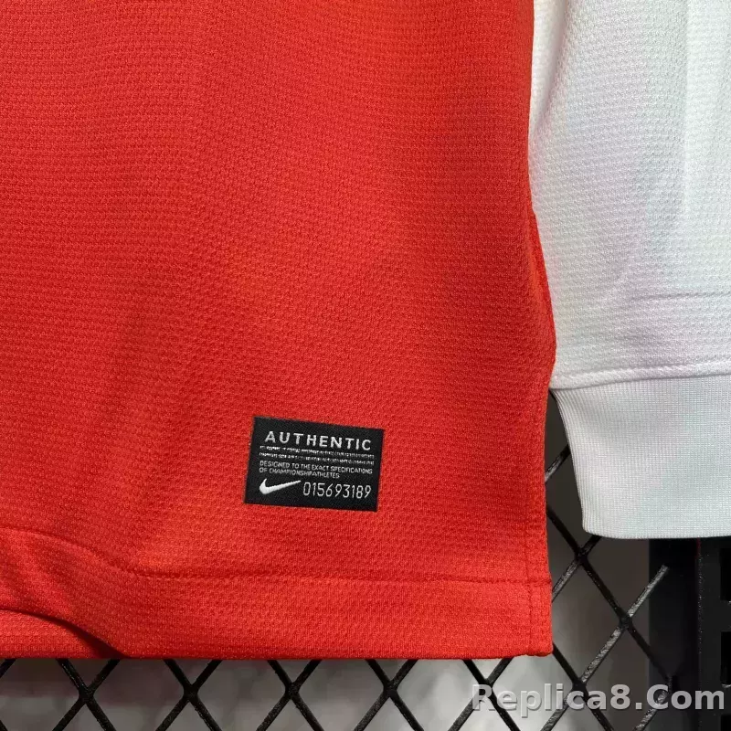 2012-13 Arsenal Home Retro Kit Vintage Shirt Long Sleeve - detail