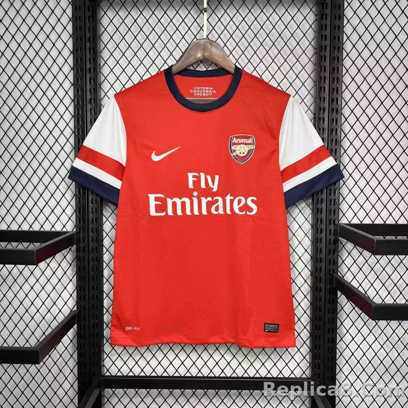 2012-13 Arsenal Home Retro Kit Vintage Shirt