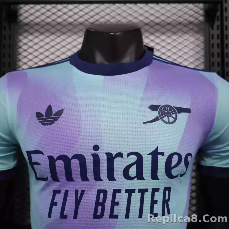 24-25 Arsenal Third Away Soccer Jersey Play Version - detail