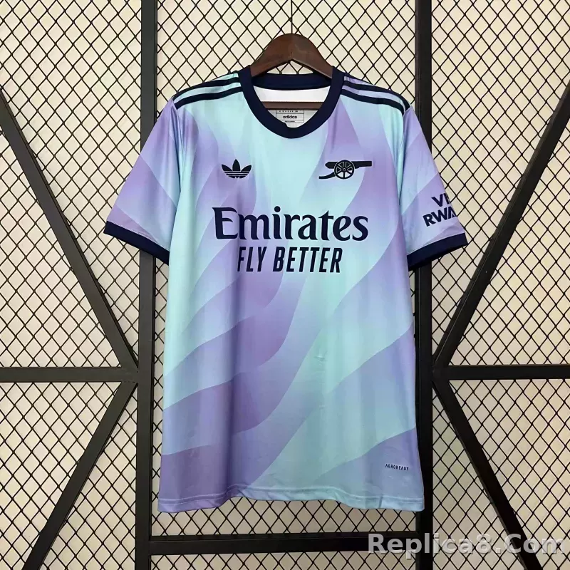 24-25 Arsenal Third Away Soccer Jersey