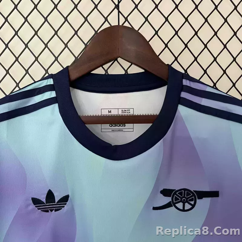 24-25 Arsenal Third Away Soccer Jersey - detail