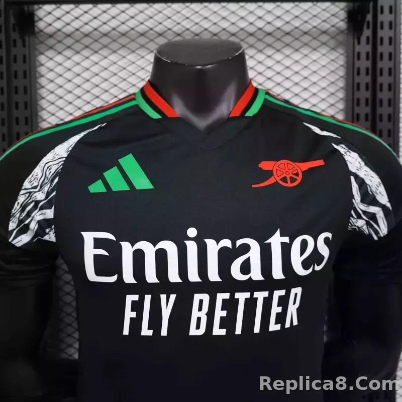 24-25 Arsenal Away Soccer Jersey Play Version - detail