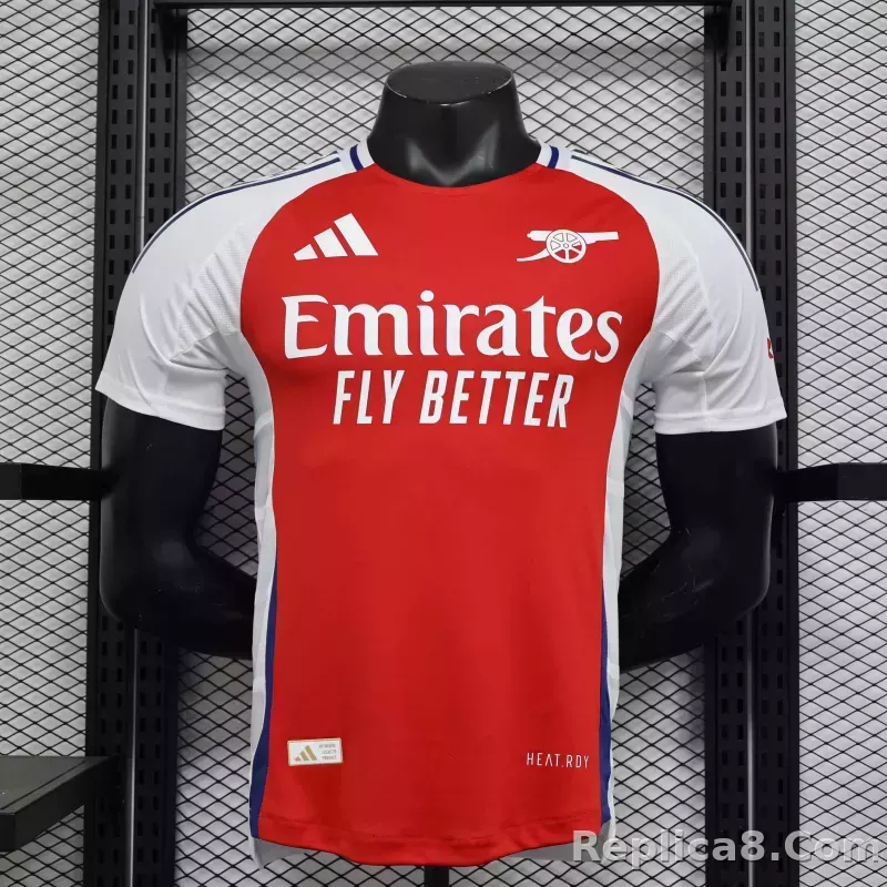 24-25 Arsenal Home Soccer Jersey Play Version