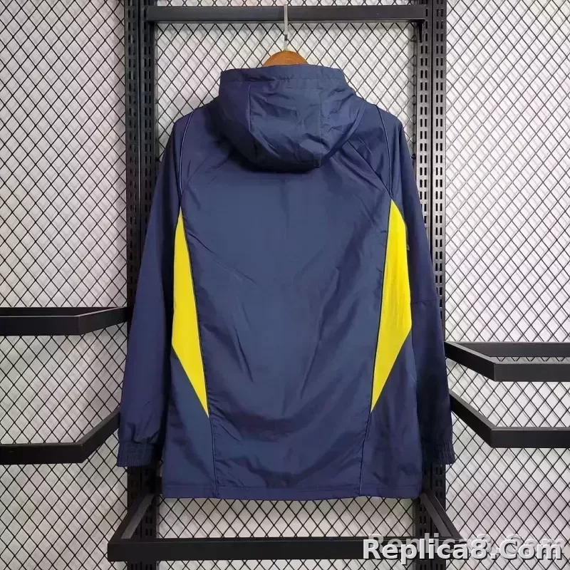 2023 Arsenal Windbreaker Navy blue Soccer Jersey 1:1 Thai Quality - detail