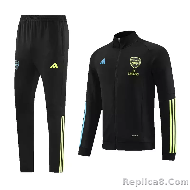 Arsenal Training Kit (Jacket+Pants) Black 2023/24