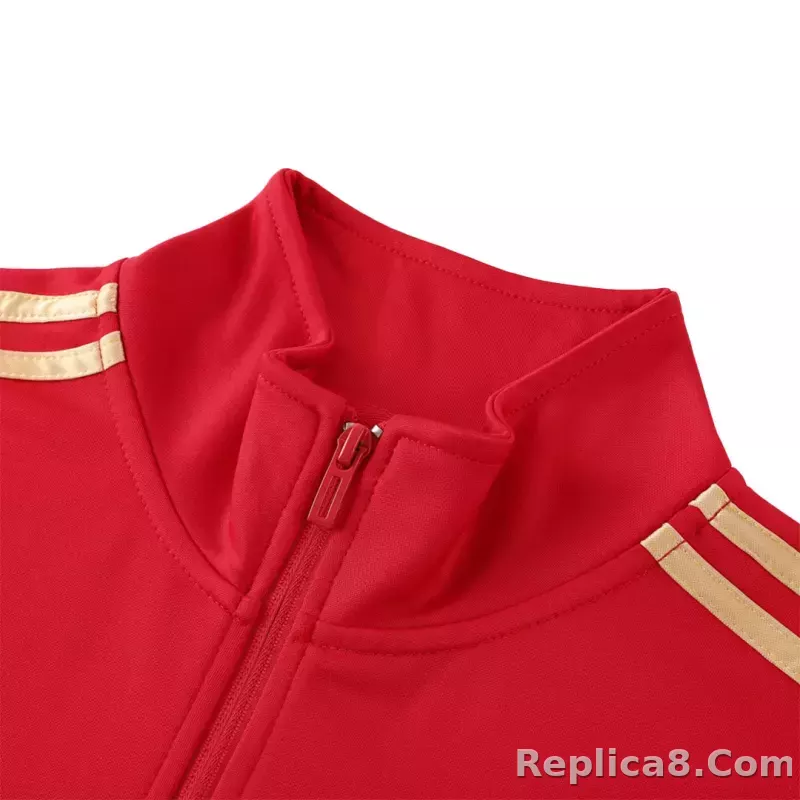 Arsenal Training Kit (Jacket+Pants) Red 2023/24 - detail