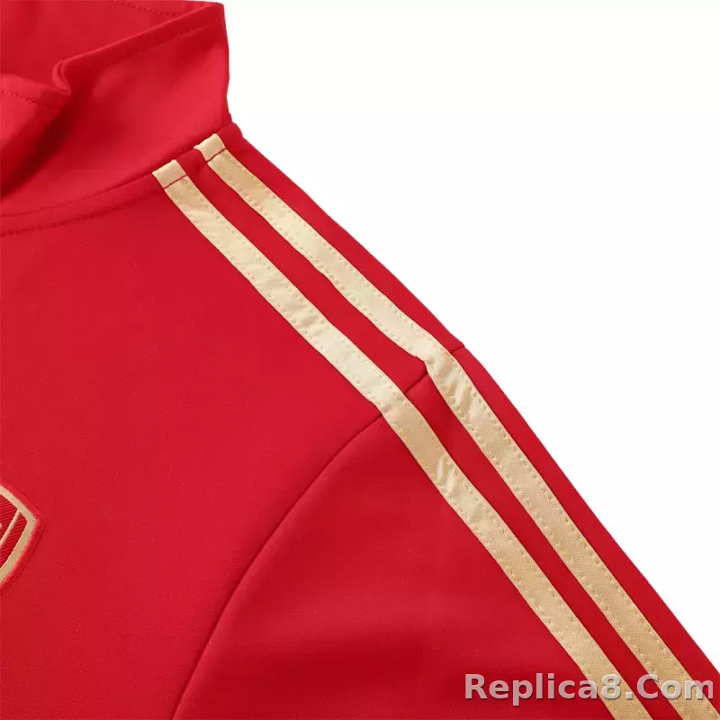 Arsenal Training Kit (Jacket+Pants) Red 2023/24 - detail