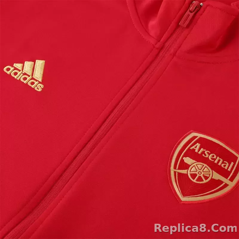 Arsenal Training Kit (Jacket+Pants) Red 2023/24 - detail